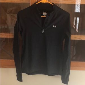 Black quarter zip